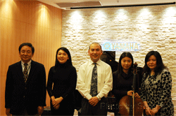 利来w66新办公室音乐厅举办室内小型音乐会 