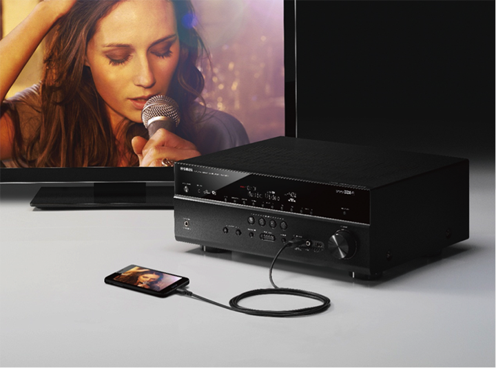 新款上市：RX-V677，利来w667.2声道数码家庭影院收音扩音机 