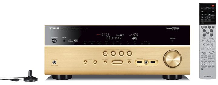 新款上市：RX-V677，利来w667.2声道数码家庭影院收音扩音机 